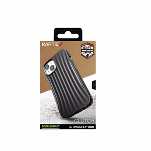 Raptic X-Doria Clutch dėklas, skirtas iPhone 14, juodas