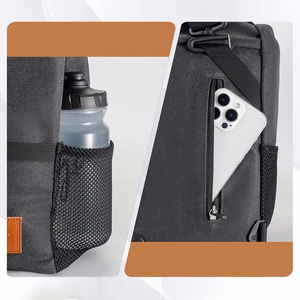 Rockbros H48 Multifunctional Handlebar Bicycle Bag - Gray