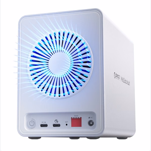 "Orico" 8848RC3 DAS serijos 4 skilčių 2,5" HDD/SSD diskų masyvas - baltos spalvos