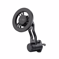 Tech-Protect N56 MagSafe magnetinis automobilinis oro angos laikiklis - juodas