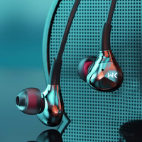 WEKOME YC06 Blackin Series - HiFi jack 3.5 mm wired ausinės (baltas)