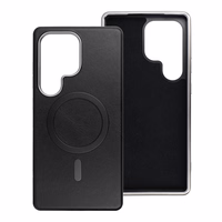 GENTLEMAN MAG COVER magnetinis dėklas telefonui, suderinamas su MagSafe, skirtas SAMSUNG S26 Ultra, juodas