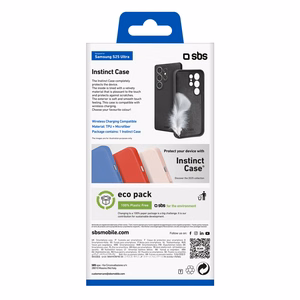 SBS Instinct dėklas Samsung Galaxy S25 Ultra - juodas
