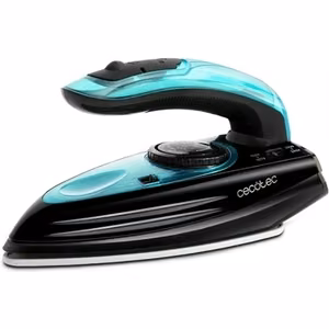 Cecotec GoForce 8000 Folding Titanium – 1200 W sulankstomas kelioninis garų lygintuvas, nuolatinis garų srautas 15 g/min., garų pliūpsnis 53 g/min., 60 ml