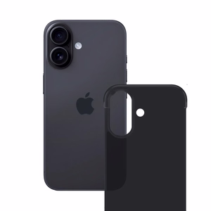 3mk Just20g Matt Чехол для Apple iPhone 16 - матовый чёрный