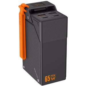 Blavec BJ-50 Tytan išorinė baterija, 30 000 mAh, 65 W, 2× USB-C + 2× USB-A (PBBJ50B), juoda