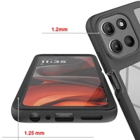 Tech-Protect Apsauginis dėklas Motorola Moto G56 5G - juodas