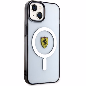 Ferrari FEHMP14MURKT iPhone 14 Plus 6.7" skaidrus/permatomas kietas dėklas Outline Magnetinis