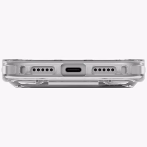 Uniq Heldro Air Magclick Charging dėklas iPhone 18 Pro Max / 17 Pro Max – skaidrus