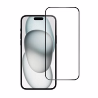 Apsauginis stiklas Blue Star - APP IPHONE 15 Plus/16 Plus 5D pilna danga - juodas