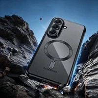 Tech-Protect MagFlex MagSafe Dėklas for Samsung Galaxy A37 5G - Clear juodas