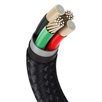 Baseus kabelis Cafule Metal USB - Lightning 1,0 m 2,4A juodas