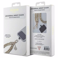 Guess GUOUCBMC4MD Universal Big HandStrap auksinis/auksinis 4G Charm