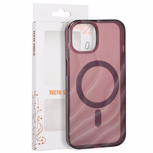 „Tecto Shield Desert Mag“ dėklas, skirtas iPhone 13 / 14 6,1", raudonmedžio spalvos