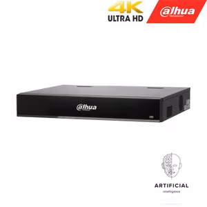 IP įrašymo įrenginys 32kam.16MP, IVS, AI, 16 PoE, 320Mbps, H.265+, veido atpažinimo funkcija 4 kan.