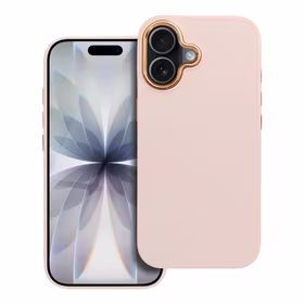 FRAME dėklas telefonui IPHONE 17 švelniai rožinis