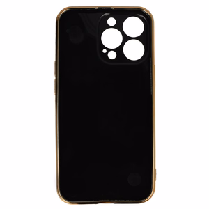 Dėklas telefonui iPhone 13 Pro (dizainas 4) (m) - juodas
