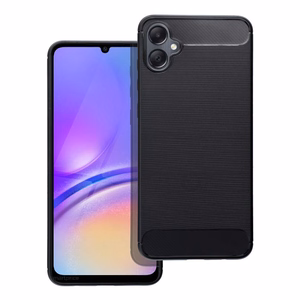 Anglies pluošto dėklas telefonui SAMSUNG A05 juodas