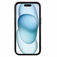 Audi IML Sport Magnetinis dėklas telefonui iPhone 15 / 14 Plus Plus 6.7" juodas/juodas kietas dėklas AU-IMLMIP15M-RSQ/D2-BK