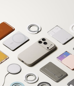 Ringke MagSafe silikoninis dėklas, skirtas iPhone 18 Pro – smėlio spalvos