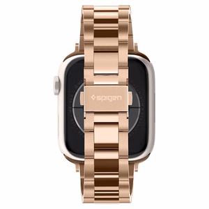 Spigen Modern Fit dirželis Apple Watch 4/5/6/7/8/SE (38/40/41 mm) - rožinis auksas