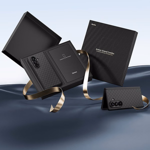 Benks Magnetic Armor Grid Pro Grand Combo dėklas (C.K.FL.SA.BK.C051), skirtas Samsung Galaxy Z Fold 8 Ultra, juodas