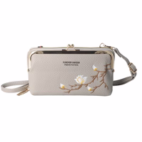 Megztas krepšys telefonui GCW16 pilkas