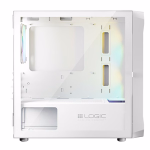 Logic PORTOS ARGB MINI USB 3.0 kompiuterio korpusas, baltas