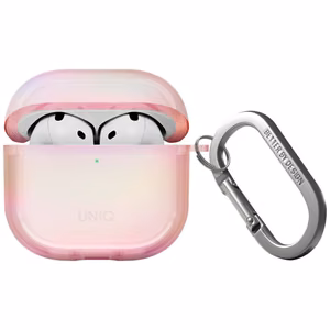 Uniq Iridescia AirPods 4 Hang Case - holo rožinė