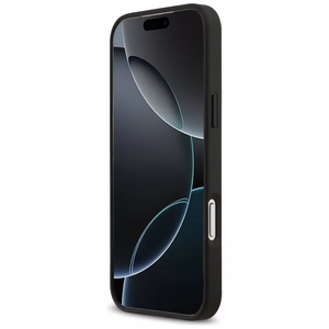 Dėklas telefonui BMW M Kevlar Lines & Logo MagSafe Case for iPhone 17 Pro Max - juodas