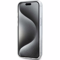 DKNY IML mono ir juostų magnetinis dėklas telefonui iPhone 15/14/13 - juodas