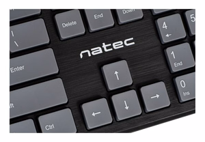 NATEC Discus 2 klaviatūra USB US Slim