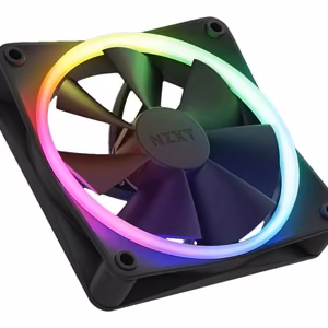 NZXT F120 RGB – trijų 120 mm ventiliatorių rinkinys, juodas (RF-R12TF-B1)