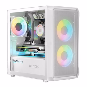 Logic PORTOS ARGB MINI USB 3.0 kompiuterio korpusas, baltas
