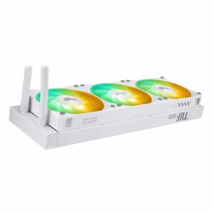 ASUS TUF Gaming LC III 360 ARGB LCD White Edition Procesorius Universalusis skystinis aušintuvas 12 cm Balta 1 vnt