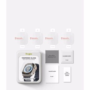 Ringke ID FC Stiklas 4 rinkinys grūdintas stiklas Apple Watch Ultra 1 / 2 (49 mm)