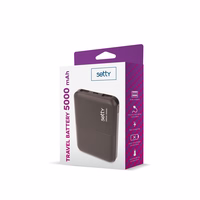 "Setty" maitinimo bankas 5000 mAh SPB-05 juodas