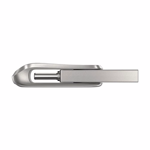 SanDisk Ultra Dual Drive Luxe USB atmintinė 256 GB USB Type-A / USB Type-C 3.2 Gen 1 nerūdijantis plienas