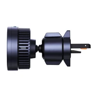 Baseus MagPro automobilinis laikiklis su 15W Qi2.0 indukciniu įkrovikliu (juodas)