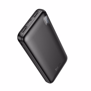 HOCO išorinė baterija 10000 mAh 2A J128 juoda