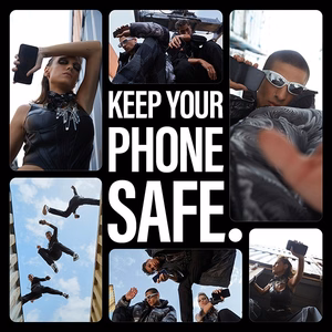 SAFE by PanzerGlass Apsauginis stiklas su itin plačiu tinka, skirtas iPhone 15 Plus