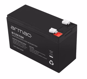 Armac B/12V/7Ah – universalus 12 V gelinis akumuliatorius UPS sistemoms, 7 Ah