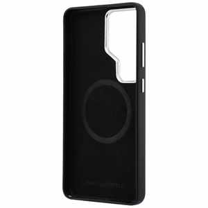 Karl Lagerfeld case Saffiano KC Metal Logo MagSafe for Samsung Galaxy S26 Ultra black