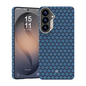 Benks Magnetic Armor Air Armor Grid Kevlar Case Metal Frame 600D (A049) for Samsung Galaxy S26 Plus blue