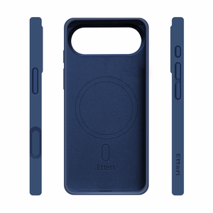 Etteri Silikoninis Mag dėklas for iPhone 17 Air tamsiai mėlynas