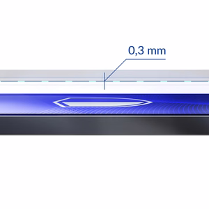 Hibridinis stiklas 3mk FlexibleGlass v2.0 Apple iPhone 15