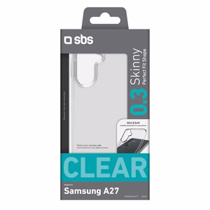 SBS Skinny Cover dėklas Samsung Galaxy A27 - skaidrus