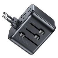 Universalus kelioninis įkroviklis Awei C-39 35W GaN 2xUSB-A/3xUSB-C juodas