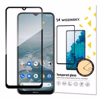 Wozinsky itin tvirtas Full Glue viso ekrano stiklas su rėmeliu, Case Friendly Nokia G20 juodas