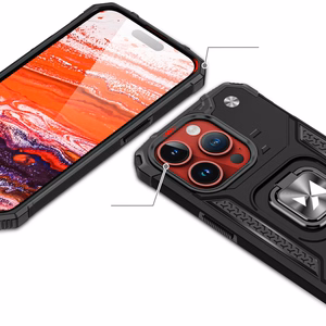 Wozinsky Ring Armor iPhone 15 Pro iPhone 15 Pro Ring Armor dėklas - auksinis